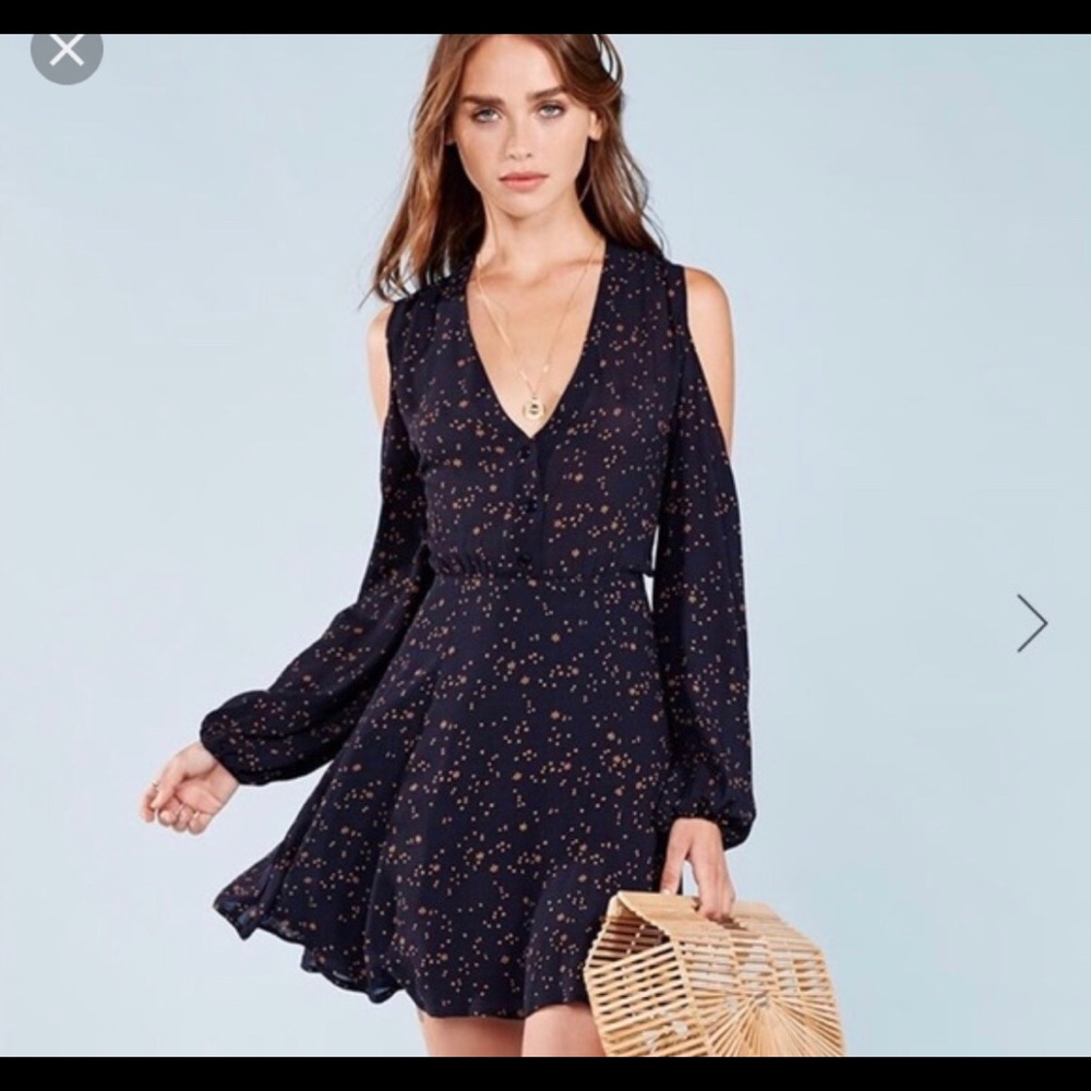 Reformation NWOT Calla Cold Shoulder Dress